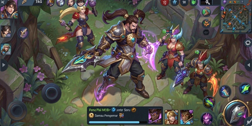 Gameplay seru dan menantang dalam 77AG yang memukau.